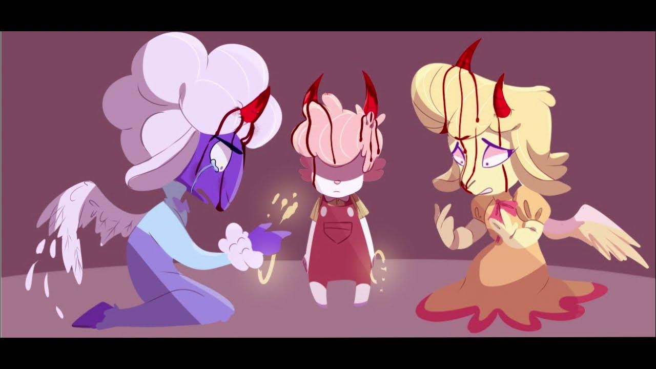 м. херувимы адский босс. Helluva boss cherub. Helluva keenie. Helluva boss cherub keenie.