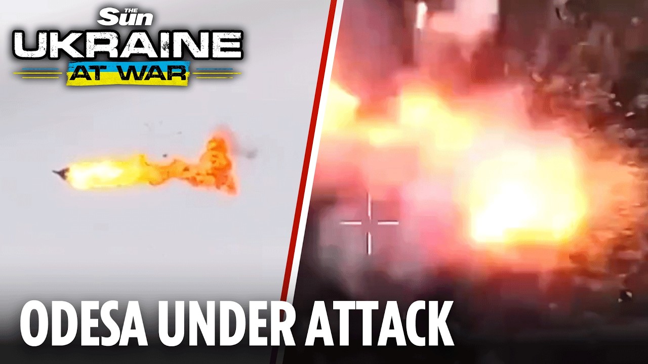⁣Ukrainian MiG-29 downs missile while drone strikes target Russian energy grid