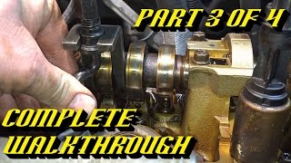 Ford 5.4L 3v Engine Timing Chain Kit Replacement Pt 3 of 4: Valvetrain Component Removal