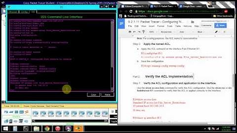 9.2.1.11 Configuring Named Standard ACLs