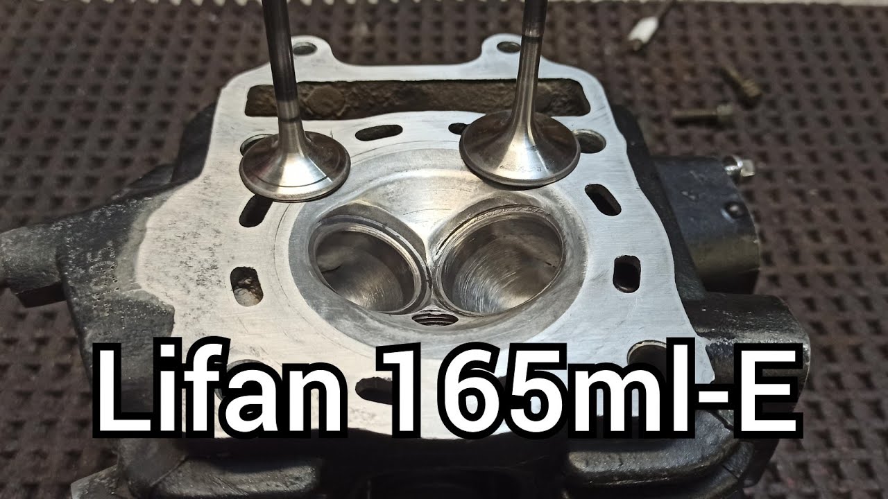 Тюнинг мотора 165ml-e (Lifan kpt200) - YouTube