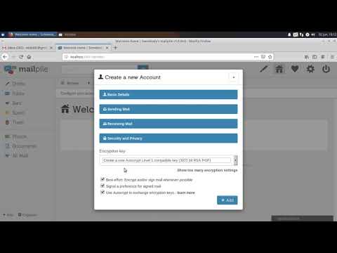 Mailpile tutorial: adding your first account