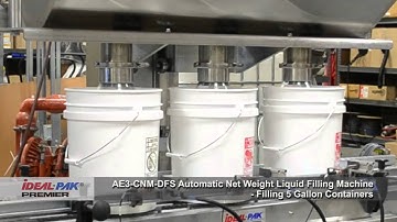 Ideal-Pak AE3-CNM-DFS Liquid Filling Machine