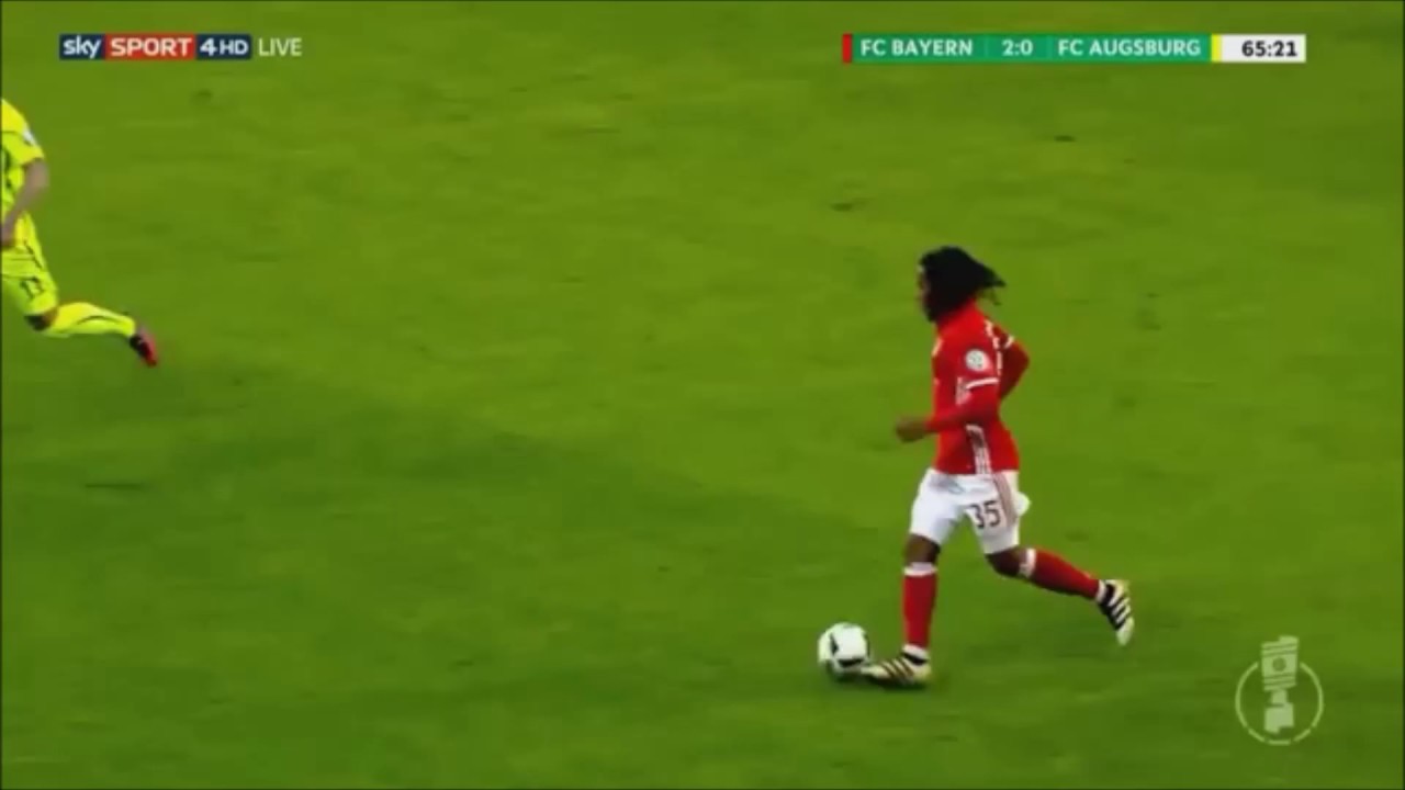 Renato Sanches Great Stepover vs Augsburg HD