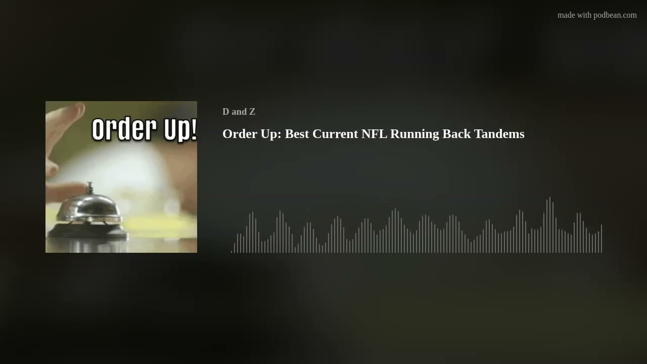 Order Up: Best Current NFL Running Back Tandems
