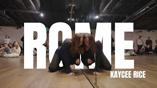 Rome  - Dermot Kennedy  /Choreography by Kaycee Rice