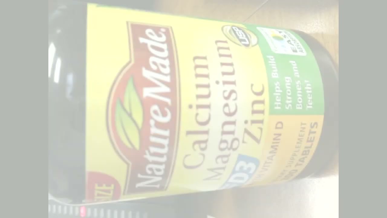 Joint pain Nveda calcium magnesium zinc supplement YouTube