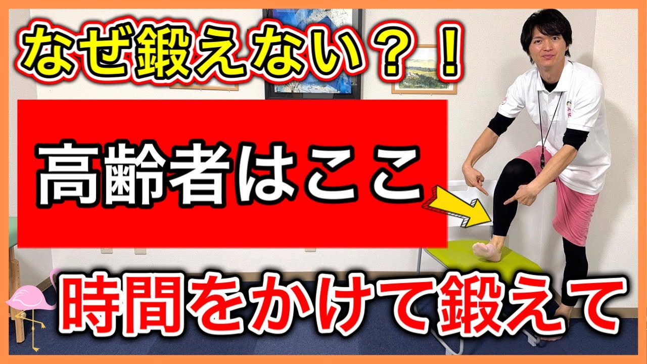【70歳以上は必須】健康寿命を上げるのに間違いなく重要な筋肉なのに運動量が圧倒的に足りてない前脛骨筋の筋トレ