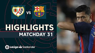 Resumen de Rayo Vallecano vs FC Barcelona (2-1)