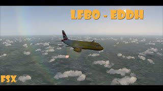 Project Airbus A319 | Toulouse to Hamburg | Time Lapse