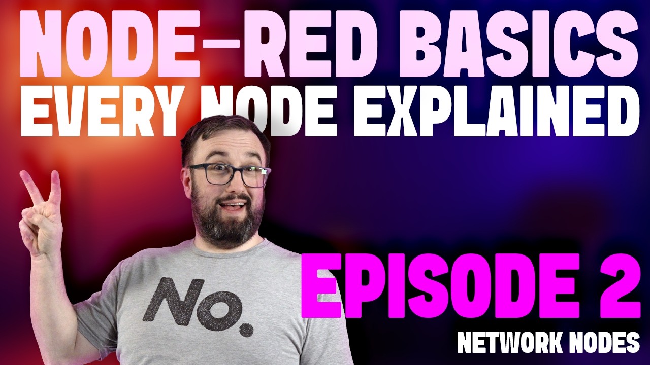 Thumbnail for “Node-RED Nodes Part 2 Web Sockets, MQTT & More”.