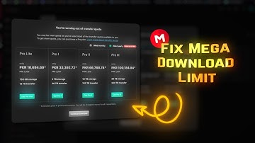 How To FIX Mega Transfer Quota Execeeded | Method #2 | Easy Fix 100% Working| BilloXD