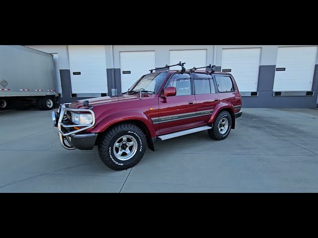 No Reserve: 1994 Toyota Land Cruiser FZJ80 VX Limited Active