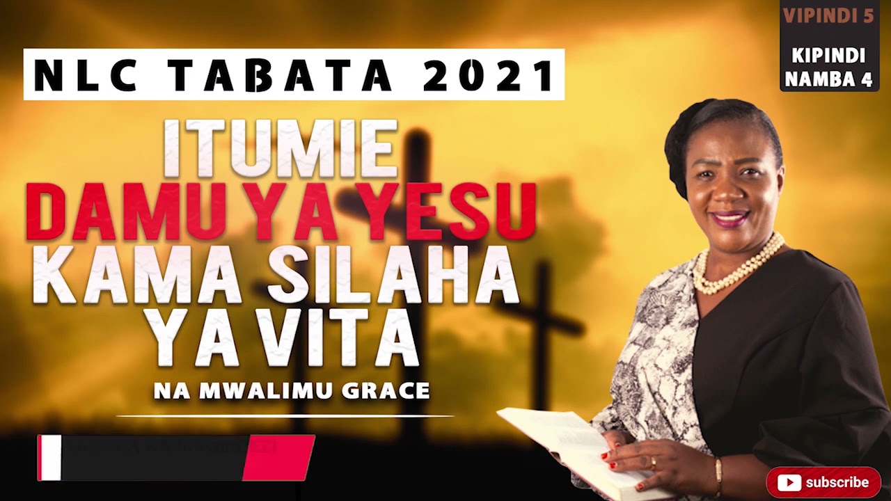 4.ITUMIE DAMU YA YESU KAMA SILAHA YA VITA