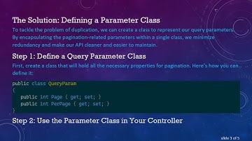 Efficiently Handle Multiple Query Parameters in C#  .NET Web API