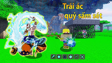 KHI ONE ĂN TRÁI ÁC QUỶ SẤM SÉT GIẢI CỨU NOOB YETI BỊ HẢI QUÂN BẮT TRONG MINECRAFT