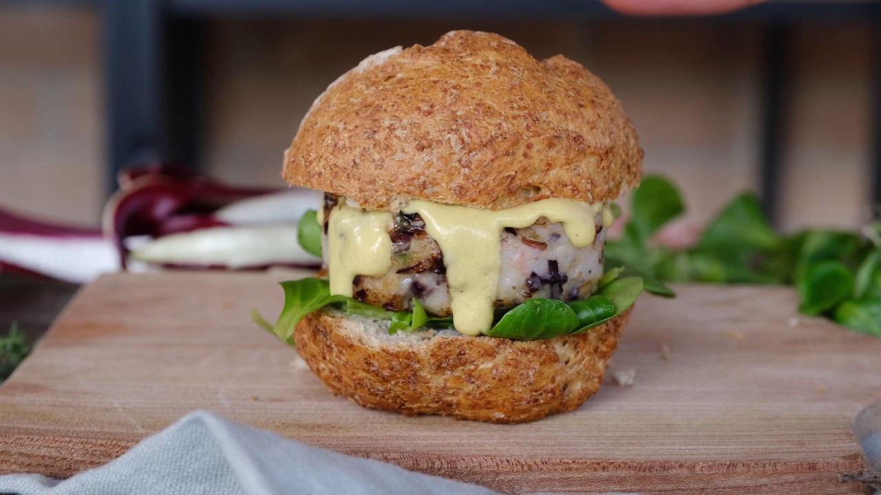 Burger Di Gambero Cotto Al Dente Youtube