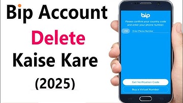 bip app account delete kaise kare | How to Delete your BiP Account Permanently