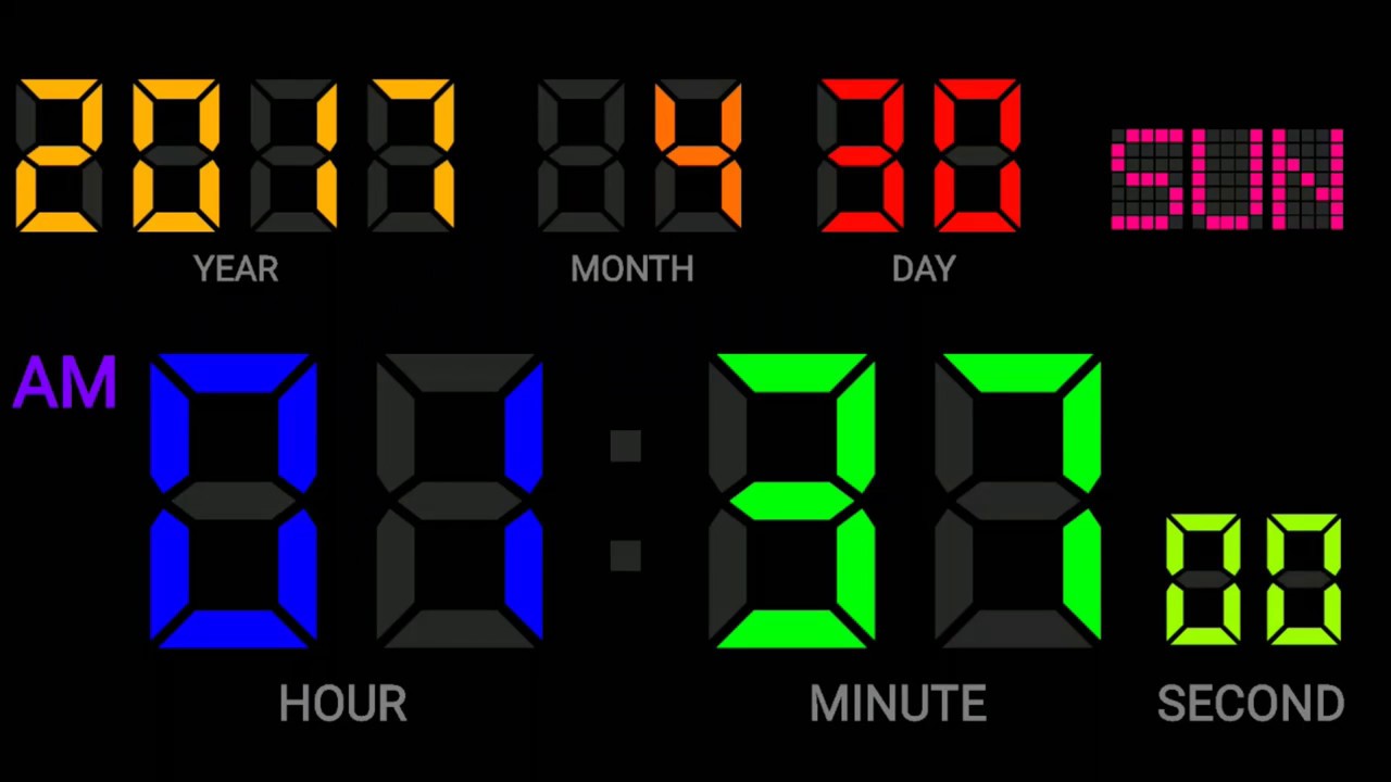 DIGITAL CLOCK MAKER YouTube