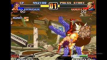 [TAS] KOF 96 - Wolfgang vs Goenitz | Hacked |