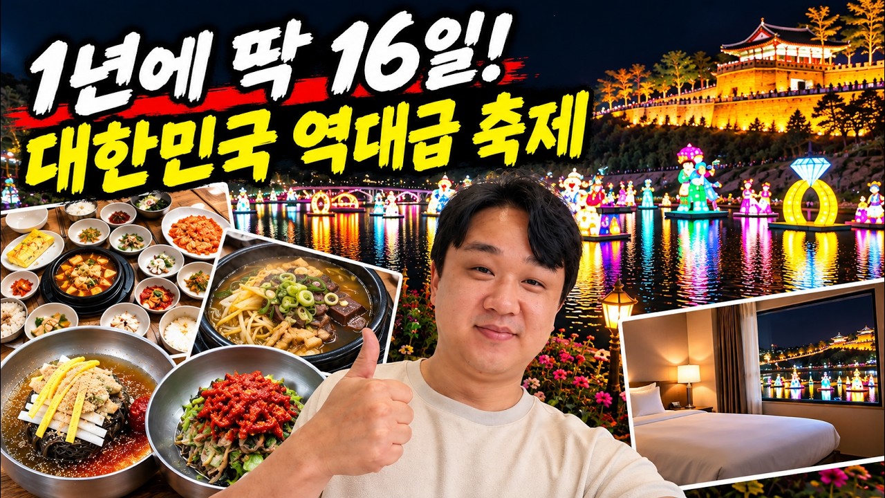 4끼 + 호텔 + 축제까지 단돈 9만원!? 진주 1박 2일 가성비 여행