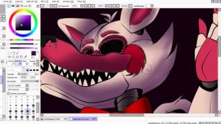 [SpeedPaint] Funtime Foxy (Fnaf Sister Location)