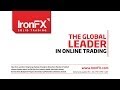 IronFX Webtrader Erklärung und Anleitung