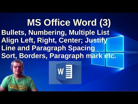 Ms Office Word // მაიკროსოფტ ოფისი ვორდი 2016 (3)