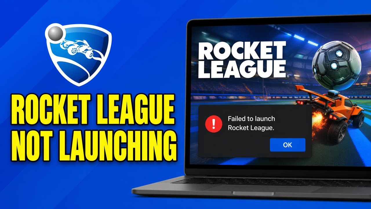 How To Fix Rocket League Not Launching - YouTube