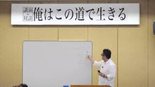 講演×対談 「俺はこの道で生きる」第１部 池田久輝さん講演