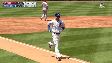 STL@CHC: Bryant cranks a solo smash to left-center