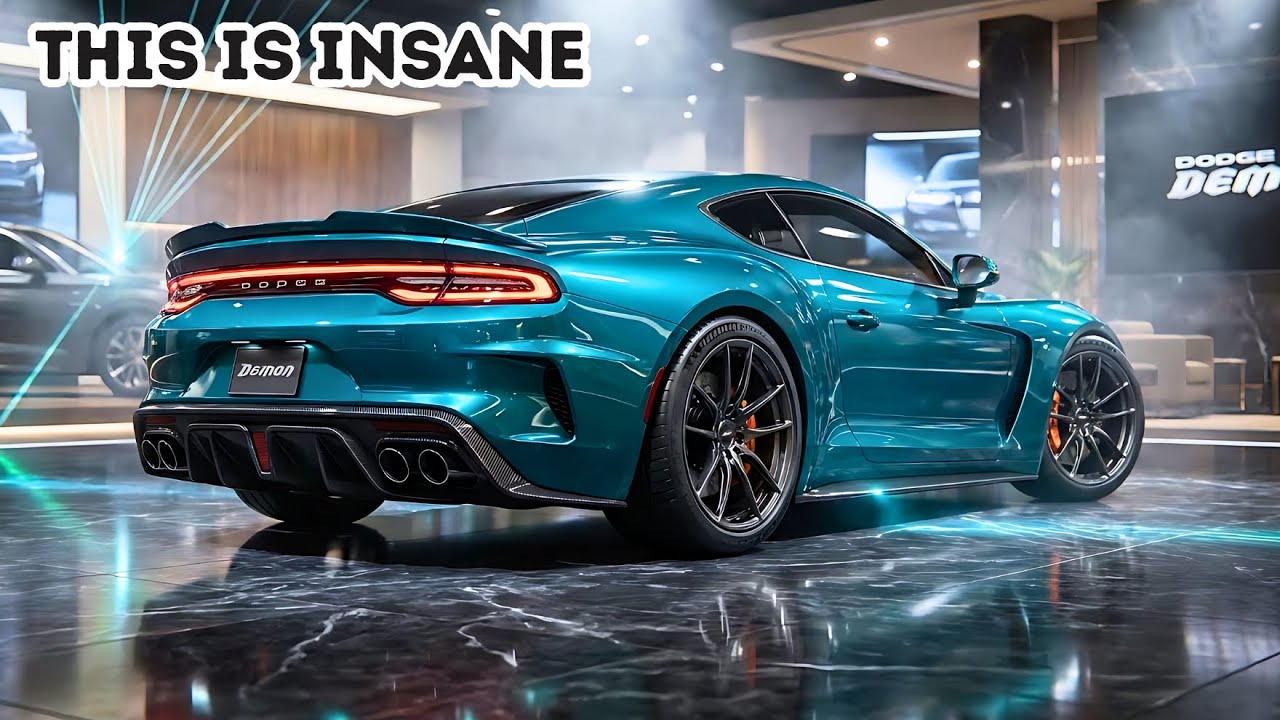 Dodge Demon 2026 возвращается — наводит ужас на любителей суперкаров!