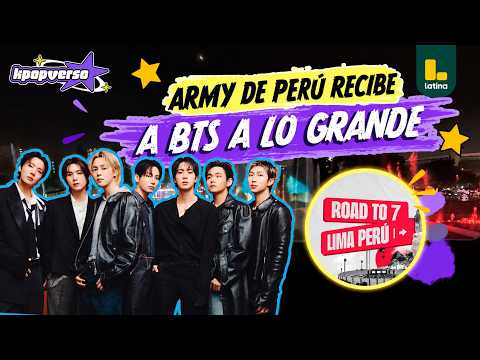 BTS in PERU: Army gets everything ready for their arrival! | #Kpopverse