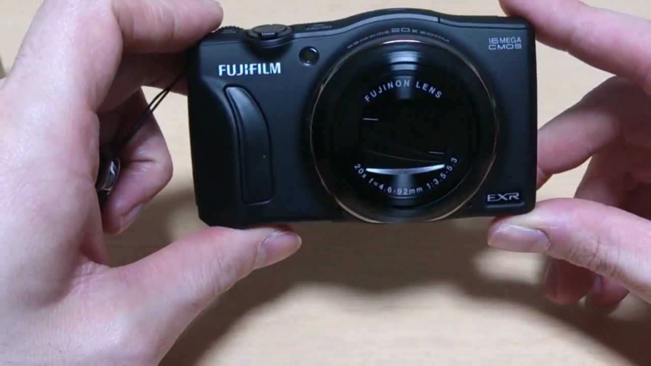 FUJIFILM FINEPIX F800EXR レビュー - YouTube