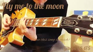 Fly me to the moon, Gibson Memphis Custom Shop ES175, Solo Jazz Guitar, Roland AC33