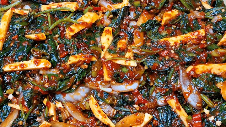 깻잎순김치에 '이걸' 넣으면   깜짝 놀랄 맛입니다