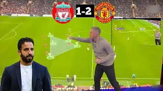 🔥 Ruben Amorim's NEW  CRAZY TACTICS 😱 Jamie Carragher ANALYSIS on Liverpool 1-2 Man united 
