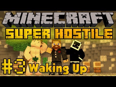 Видео: Прохождение карты Waking Up #3 - Minecraft Super Hostile 14