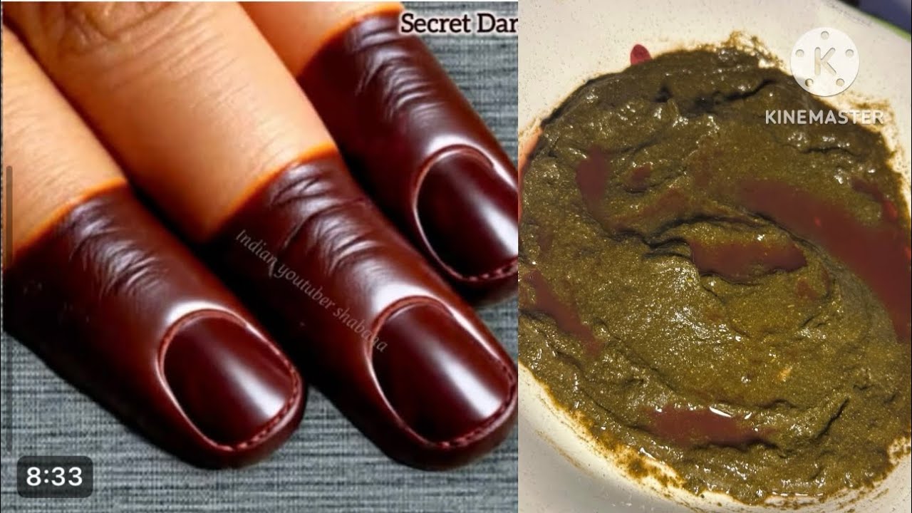 Секрет получения выразительного темно-красного цвета хной всего за полчаса.