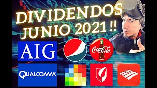 ? QUE ACCIONES COMPRAR para COBRAR lo MEJORES DIVIDENDOS JUNIO 2021 ?  LAS 7 MEJORES ✅