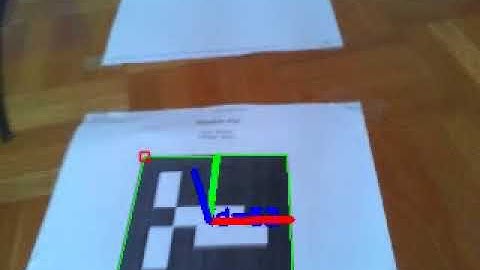 Navigation of Robot with Aruco markers