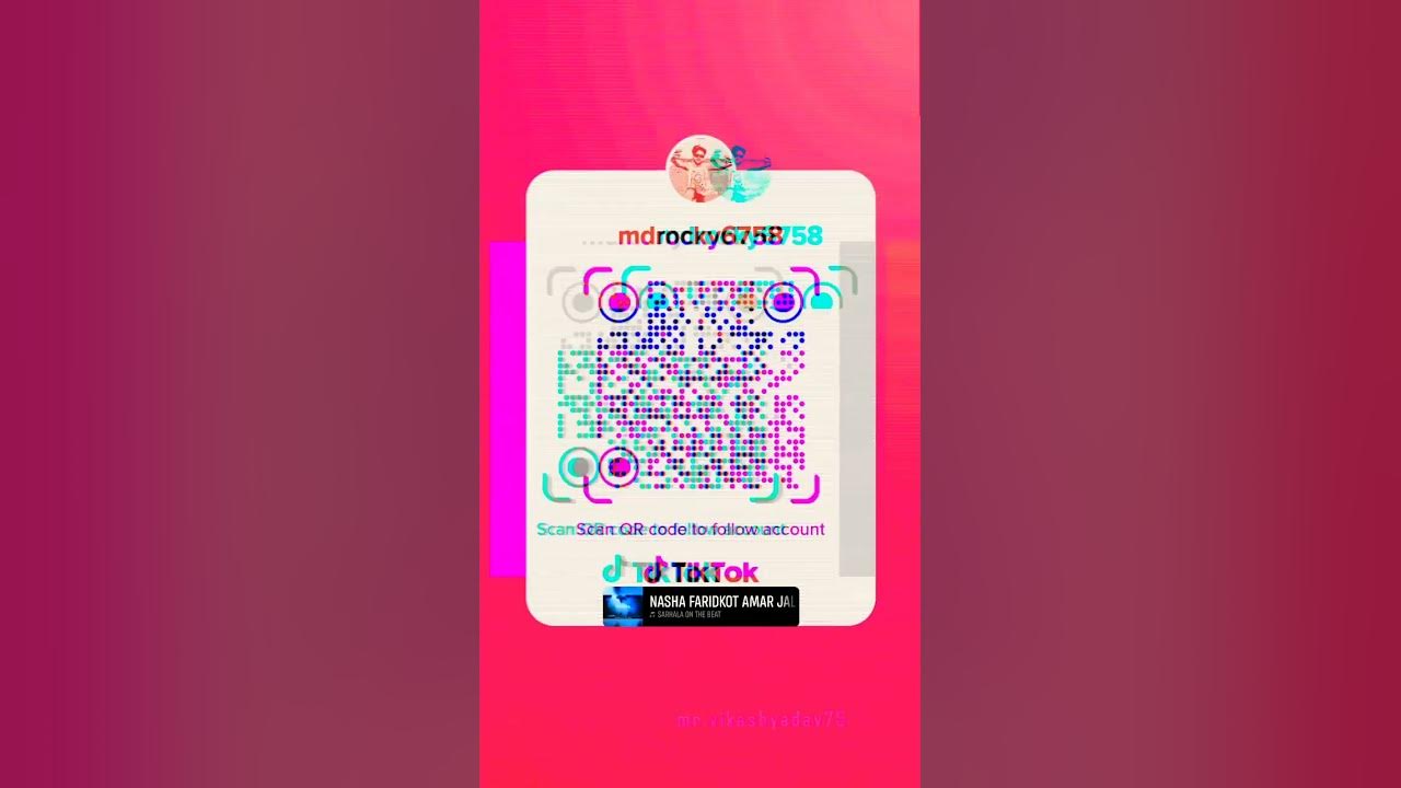 My Tik Tok QR code - YouTube