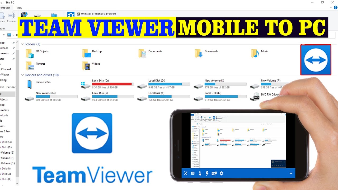 teamviewer pc to mobile download