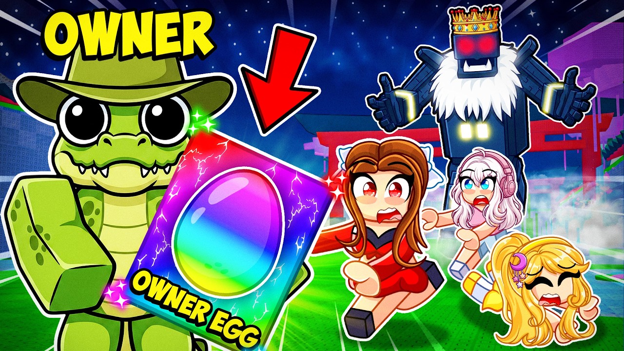 I Pretended to be the OWNER in Steal An Egg! (Roblox)