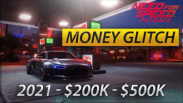 Need For Speed: Payback | $200k-$500k Money Glitch Tutorial