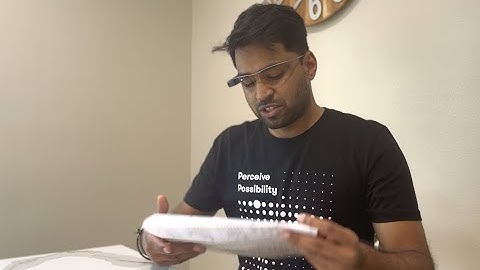 Asking for appetizers on a menu by using GPT on the Envision Glasses