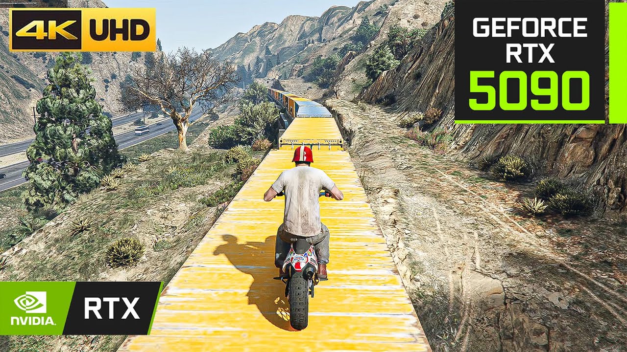 RTX 5090 in GTA 5 Enhanced Edition LOOKS INCREDIBLE - INSANE Ray ...