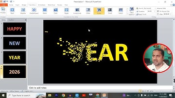 Happy new year 2026 PowerPoint presentation | Happy new year 2026 powerpoint animation video