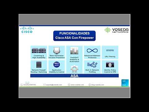 Vídeo: Què és Cisco ASA amb FirePOWER?