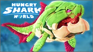 BIG MOMMA DUNKLEOSTEUS - Hungry Shark World - NEW Biggest Shark In Hungry Shark World!